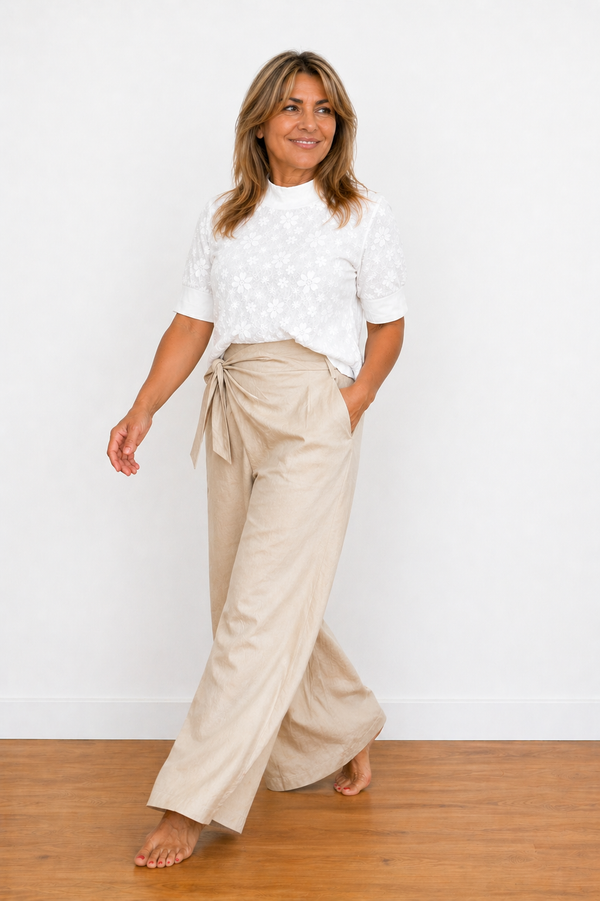 Pantalon D'Été Taille Haute Jolene