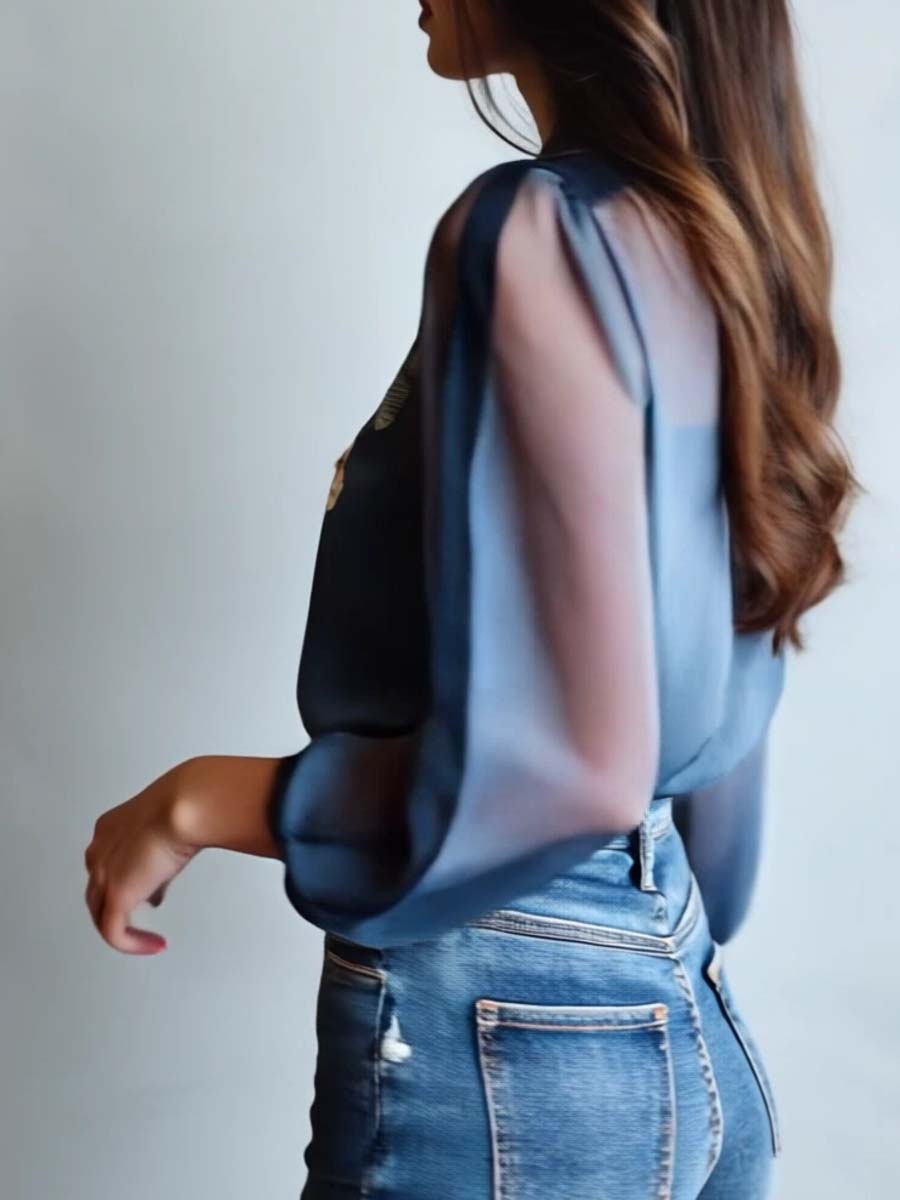 Blouse Femme Florale Boho Chic Melly