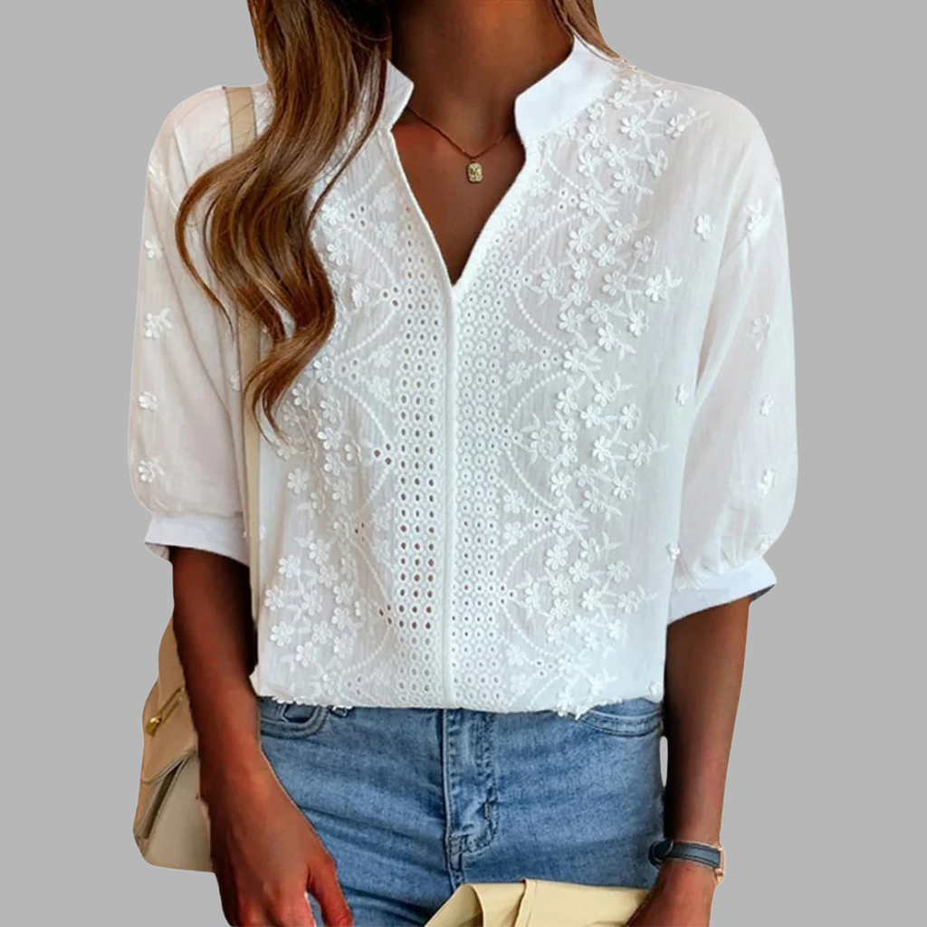 Blouse Manches Bouffantes Ella