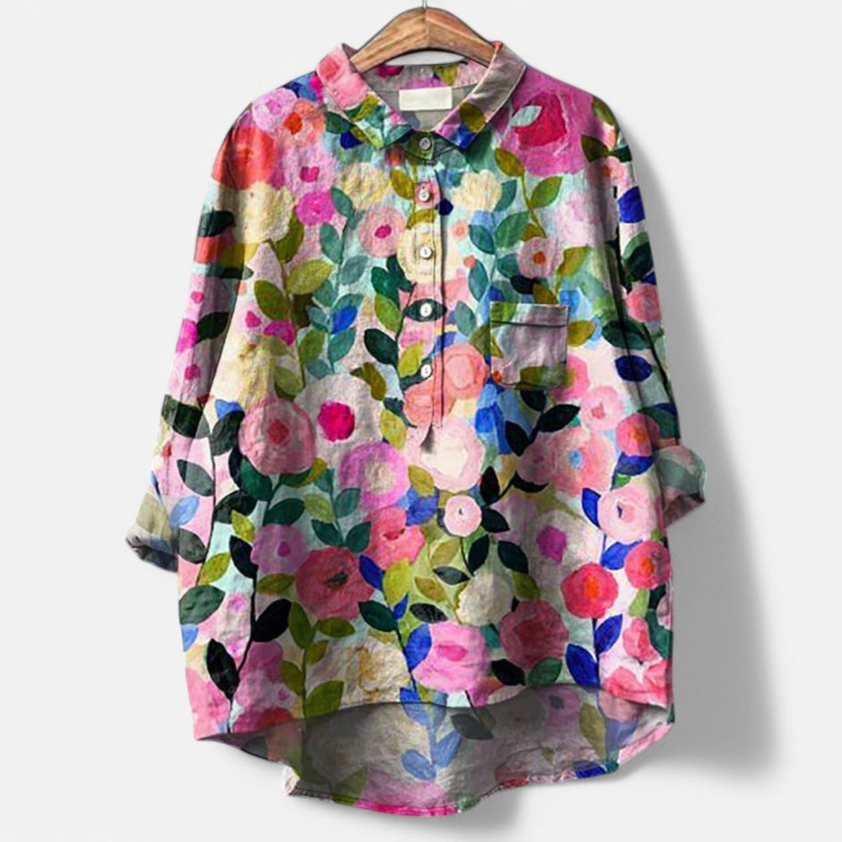 Frida - Élégante Blouse Artistique