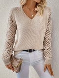 Élégant Pull Tricoté Rosa