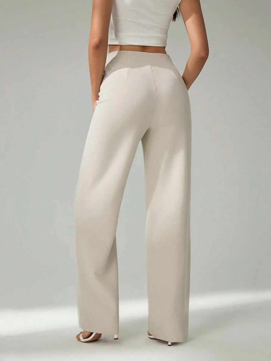 Pantalon Colette — Pantalon Fluide Élégant à Jambes Larges