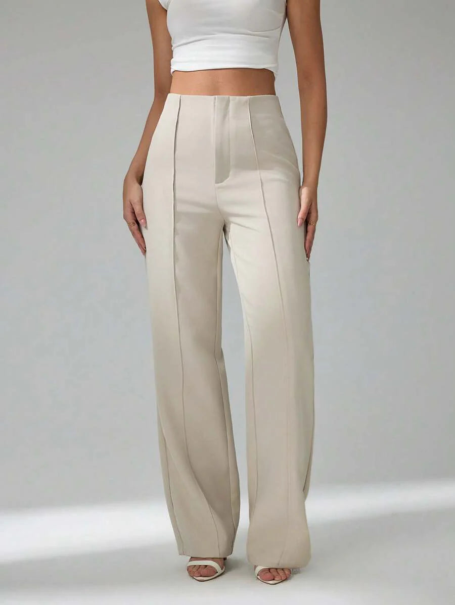 Pantalon Colette — Pantalon Fluide Élégant à Jambes Larges
