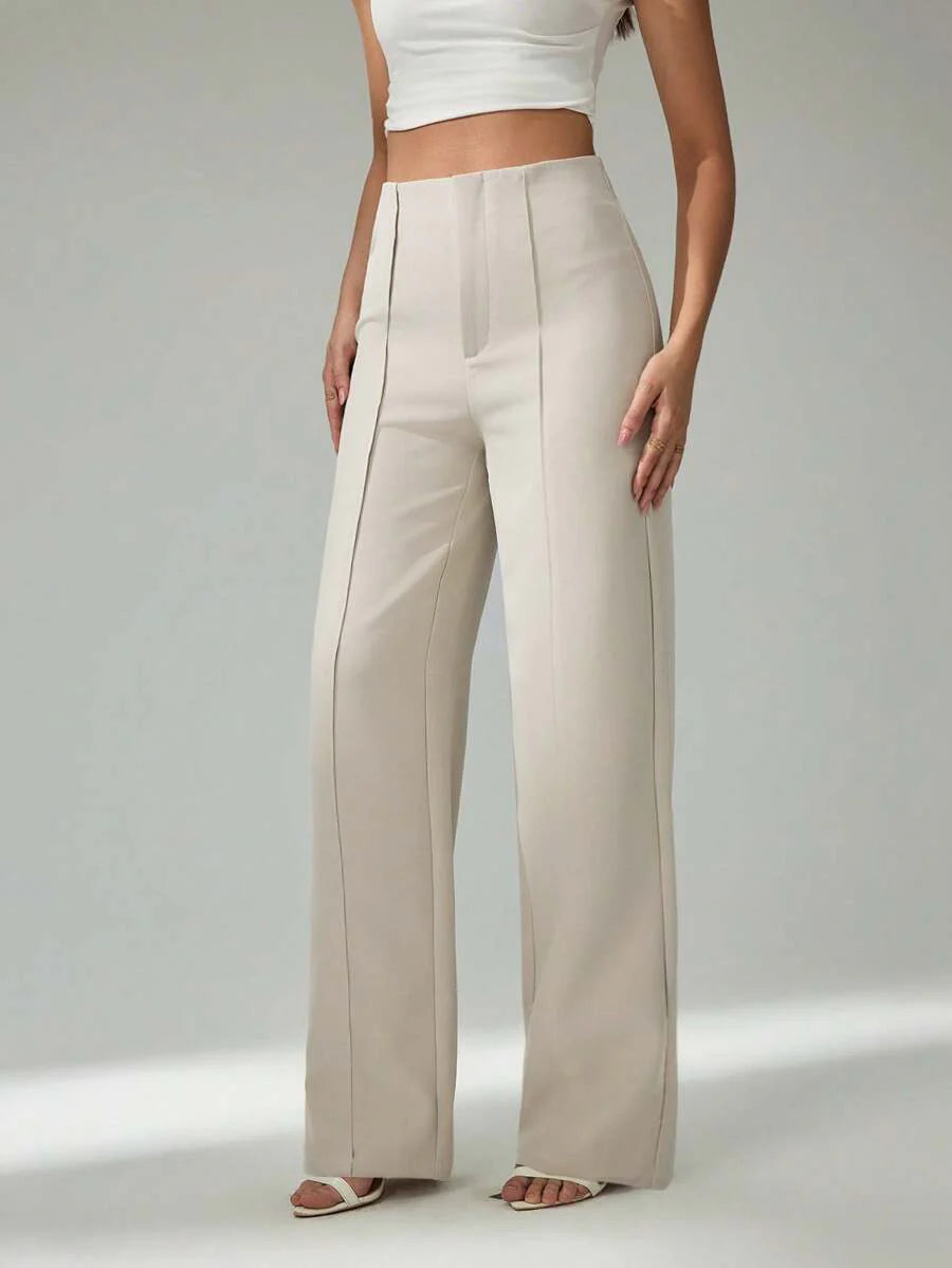 Pantalon Colette — Pantalon Fluide Élégant à Jambes Larges