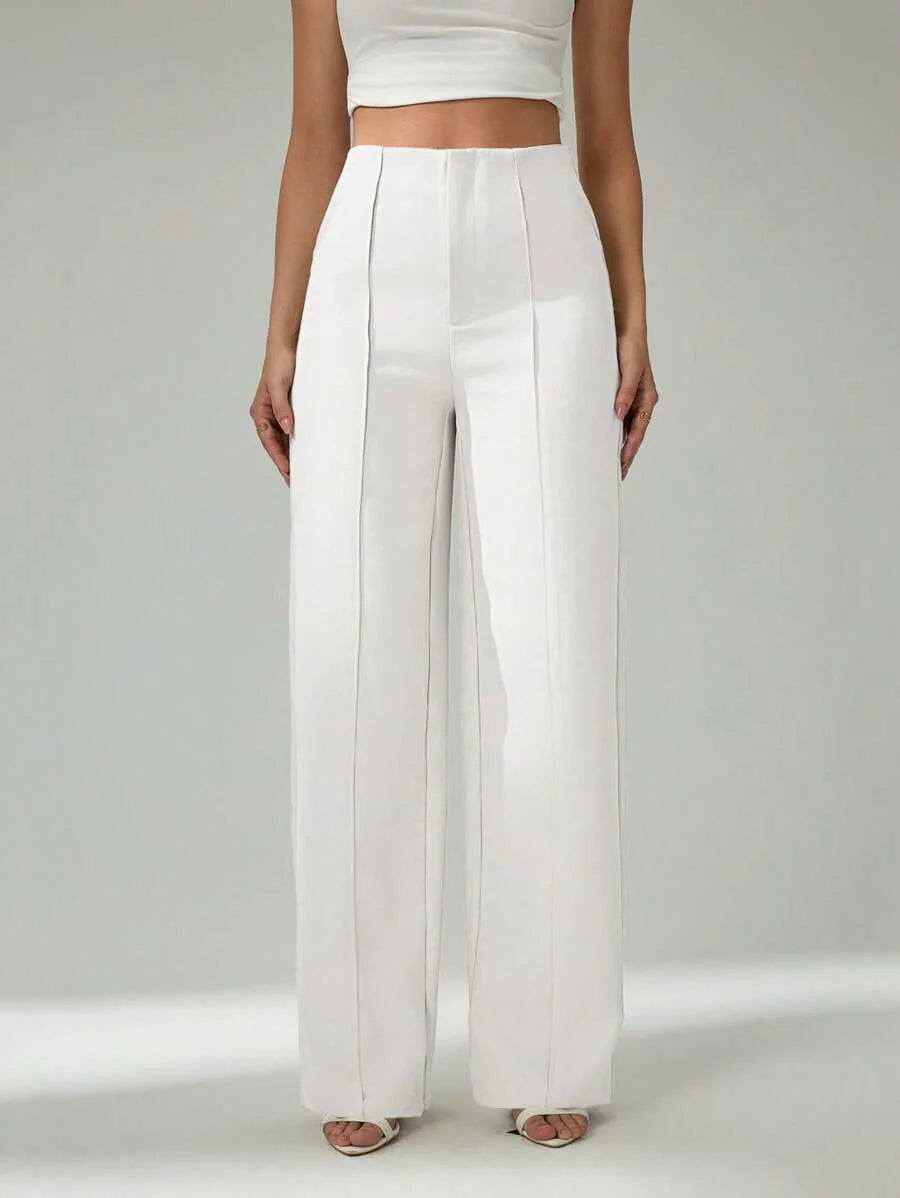 Pantalon Colette — Pantalon Fluide Élégant à Jambes Larges