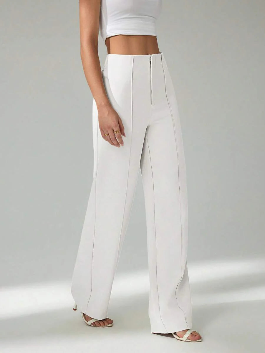 Pantalon Colette — Pantalon Fluide Élégant à Jambes Larges
