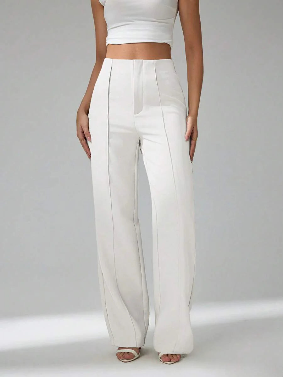 Pantalon Colette — Pantalon Fluide Élégant à Jambes Larges