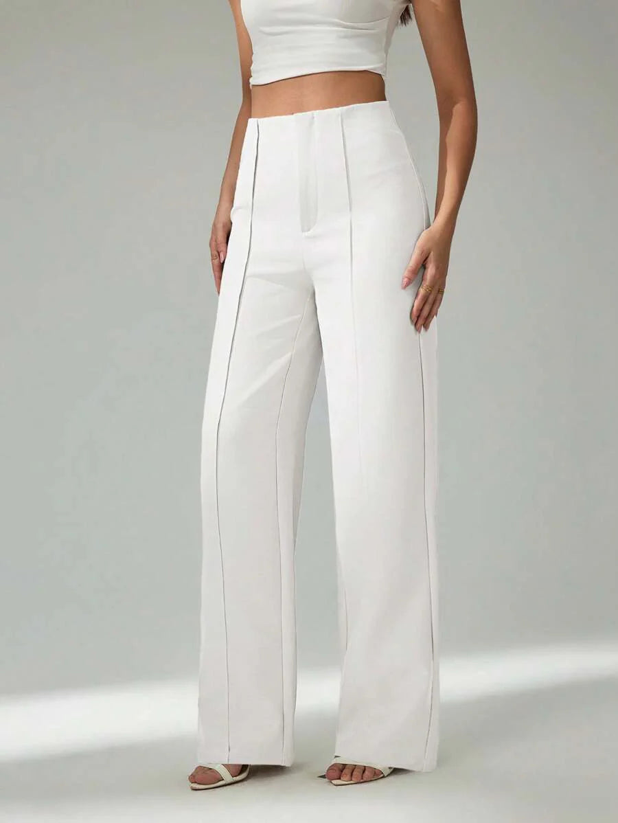 Pantalon Fluide Élégant à Jambes Larges Pantalon Colette