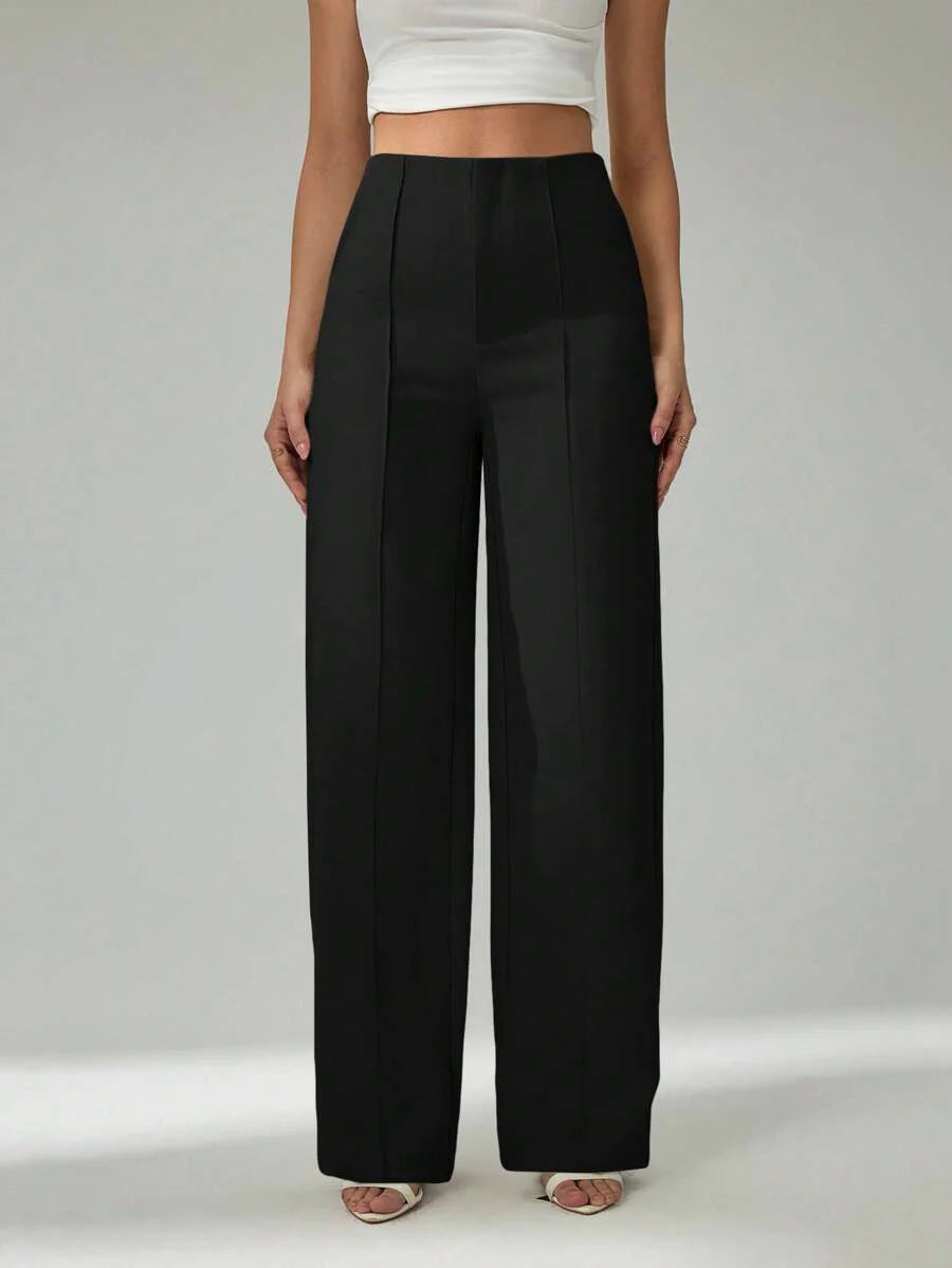 Pantalon Colette — Pantalon Fluide Élégant à Jambes Larges