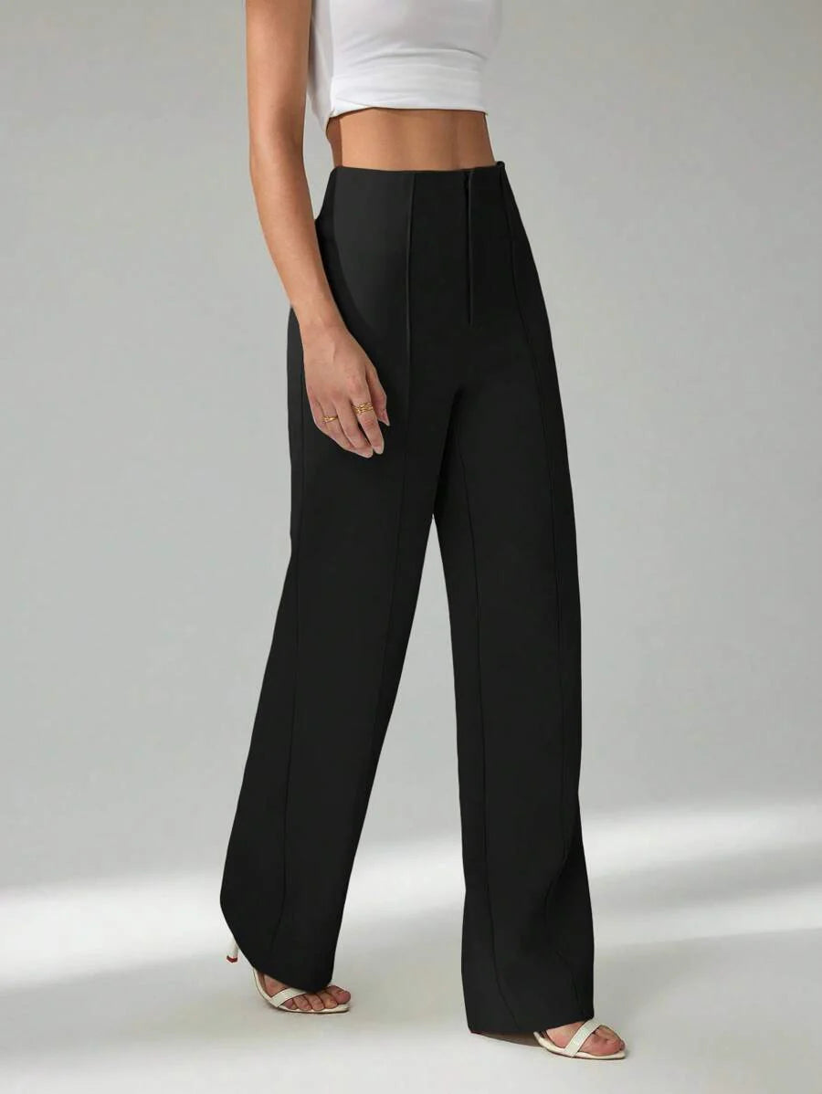 Pantalon Colette — Pantalon Fluide Élégant à Jambes Larges