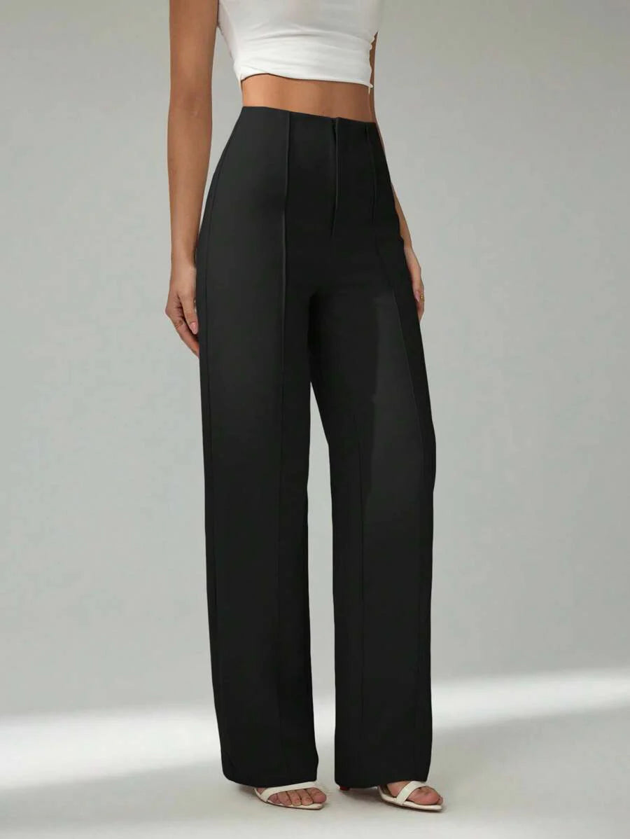 Pantalon Colette — Pantalon Fluide Élégant à Jambes Larges