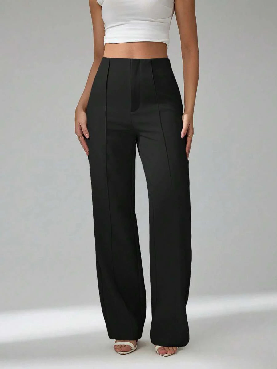 Pantalon Colette — Pantalon Fluide Élégant à Jambes Larges