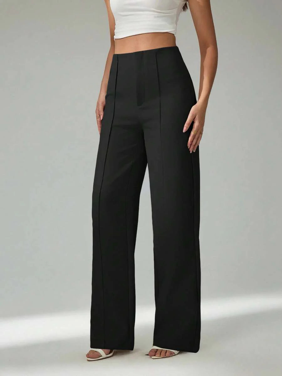 Pantalon Colette — Pantalon Fluide Élégant à Jambes Larges