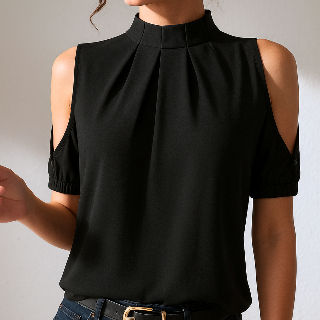 Inge - Blouse Plissée Élégante