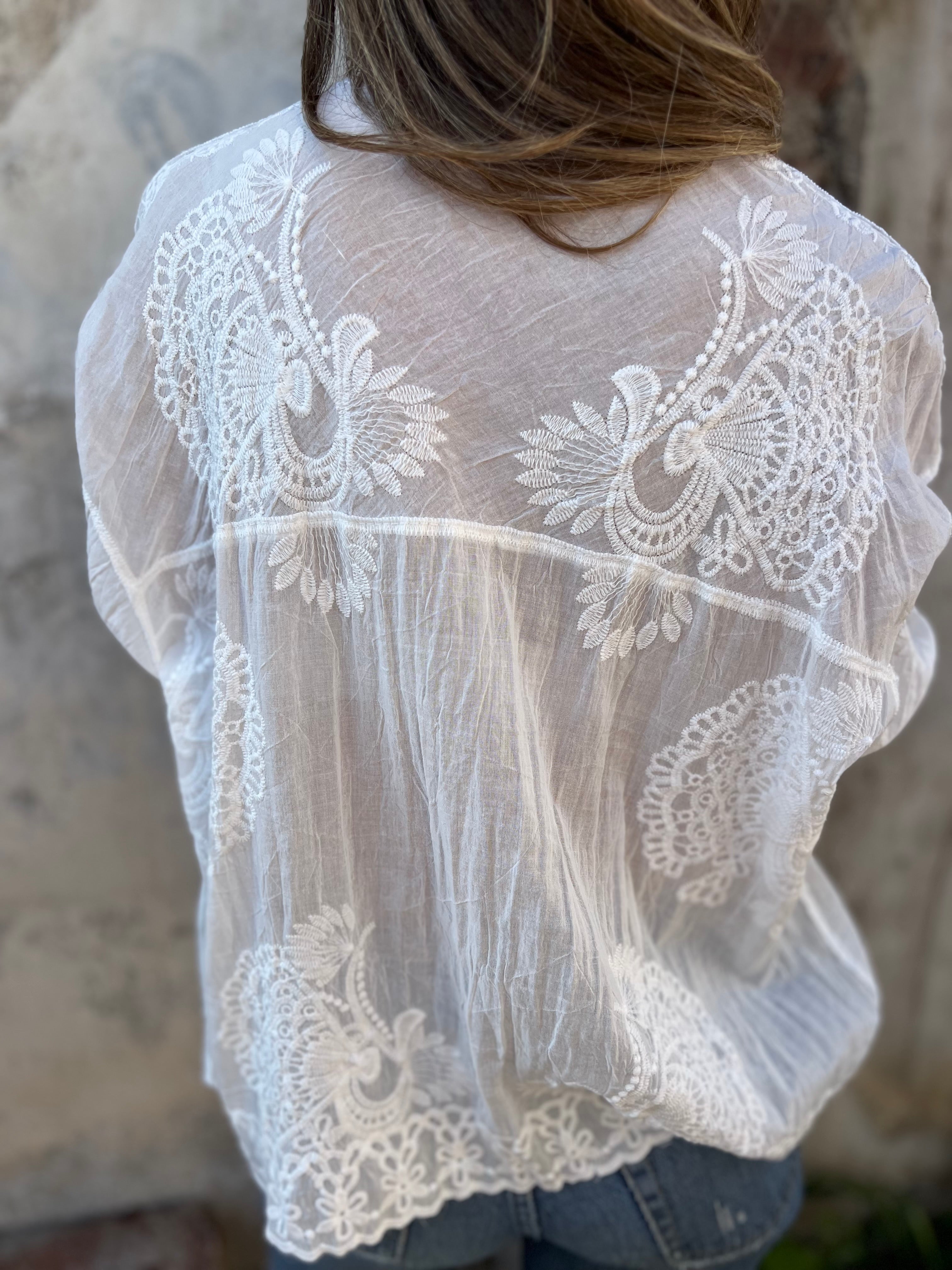 Blouse Élégante et Aérée Eva