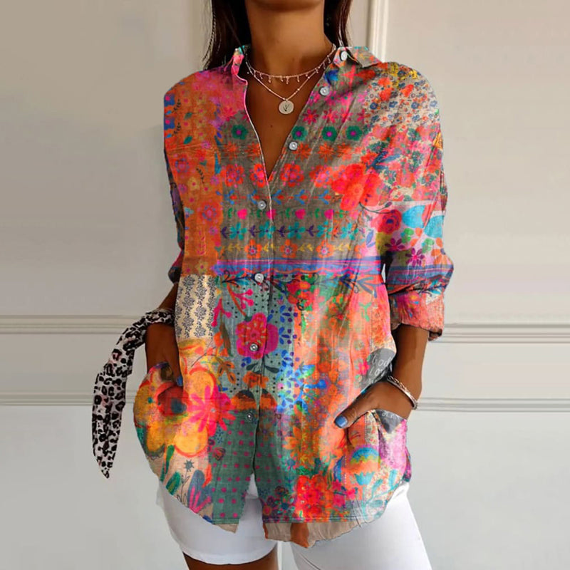Élégante Blouse Vintage Melle