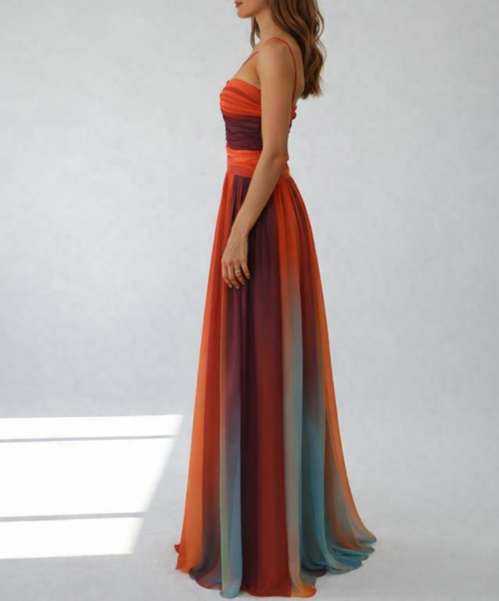 Robe Maxi Élégante Lila