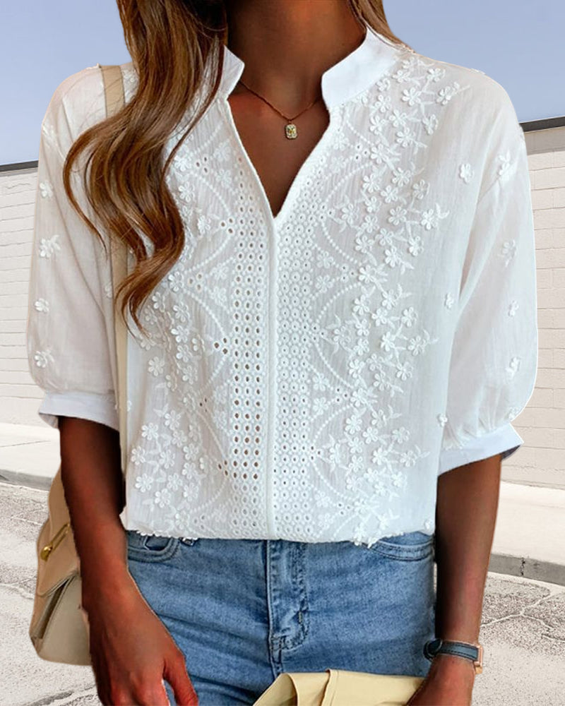 Blouse Manches Bouffantes Ella
