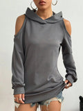 Sweat Épaules Ajourées Camélia