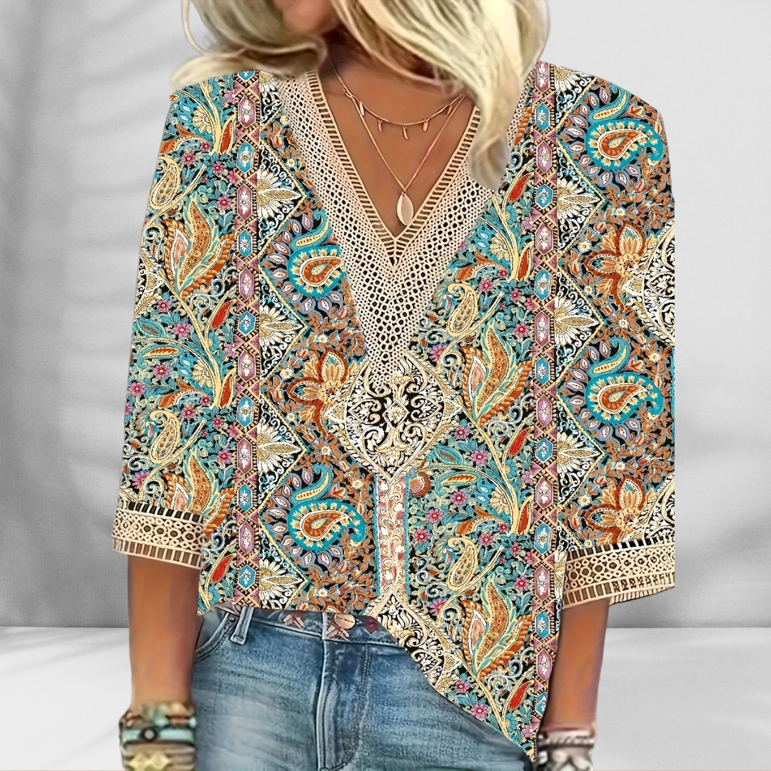 Blouse Boho Élégante Alis