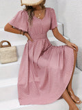 Robe Élégante Pois Élisa