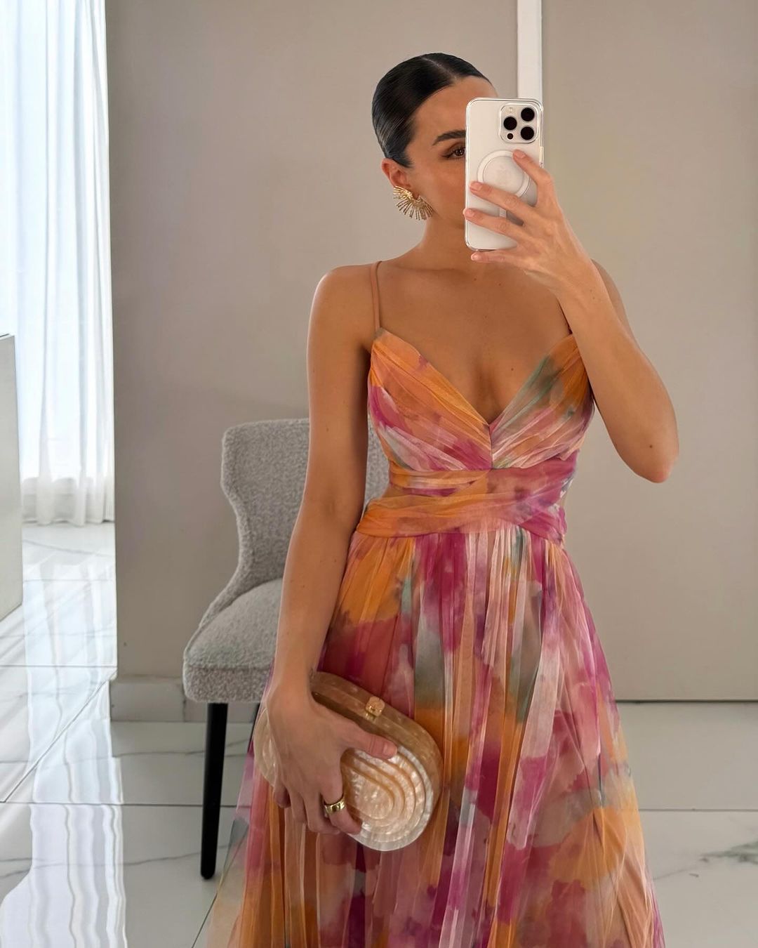 Robe Maxi Élégance Florale