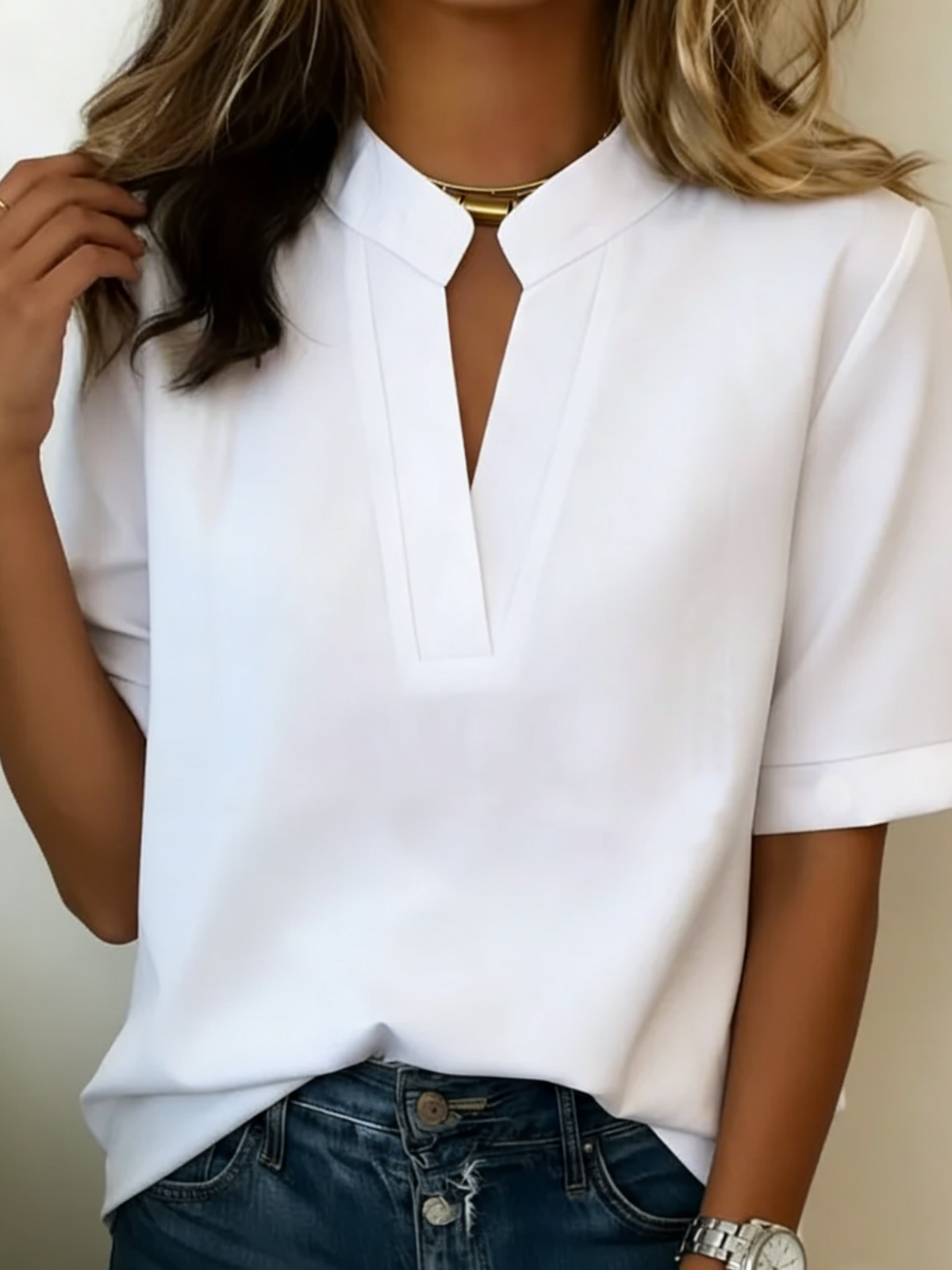 Blouse Col V Margaux