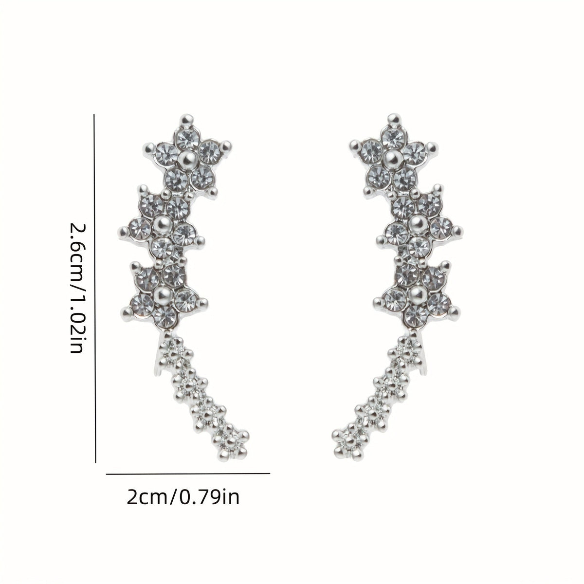 Boucles D’Oreilles Florales Intemporelles