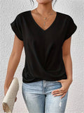 T-shirt Confortable en Coton Fiore