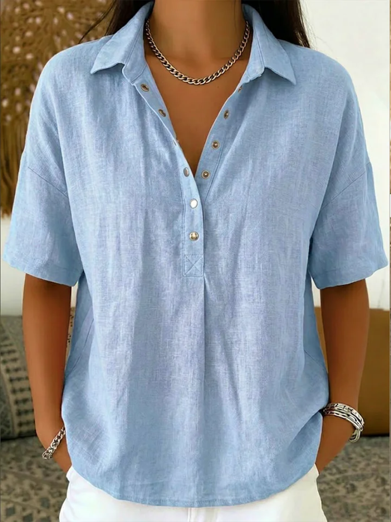 Blouse Confortable en V Tessa