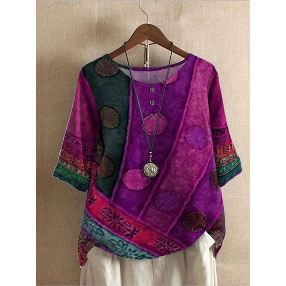 Haut Bohème Coloré Valarie
