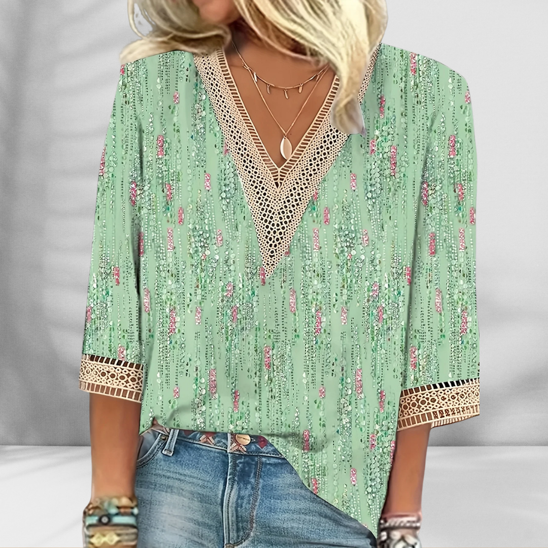 Blouse Boho Élégante Alis