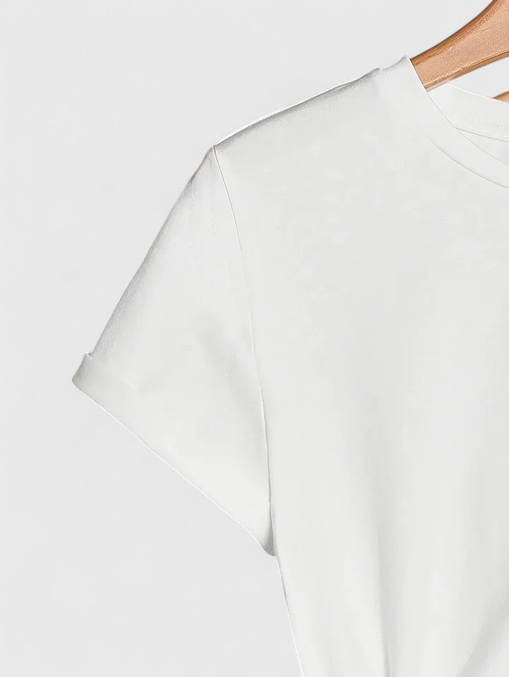 T-shirt Confortable à Manches Courtes Lea