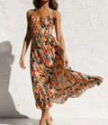 Robe Midi Éclat Coloré