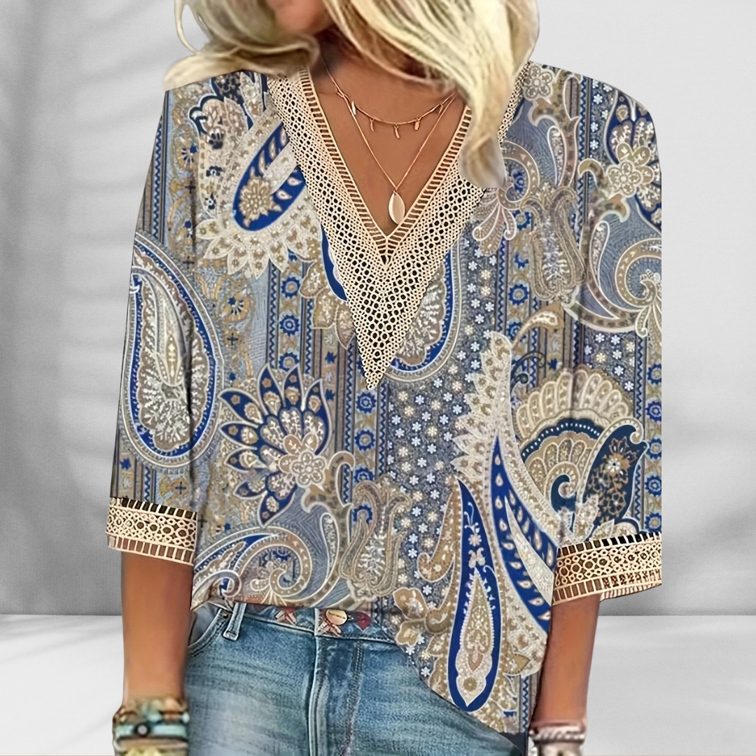 Blouse Boho Élégante Alis