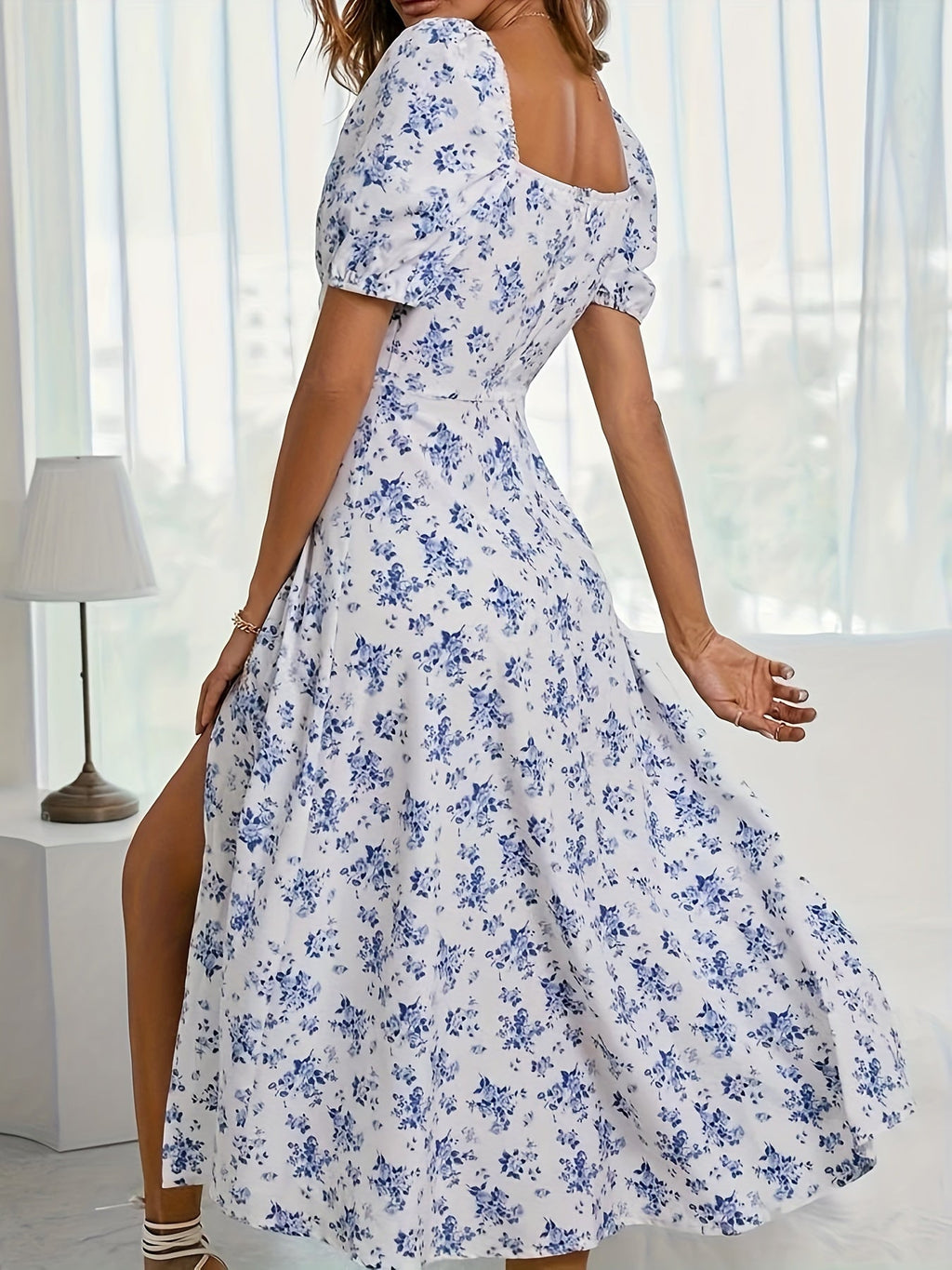 Robe Élégante Florale Chloé