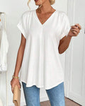 T-shirt Patchwork Décontracté Estella