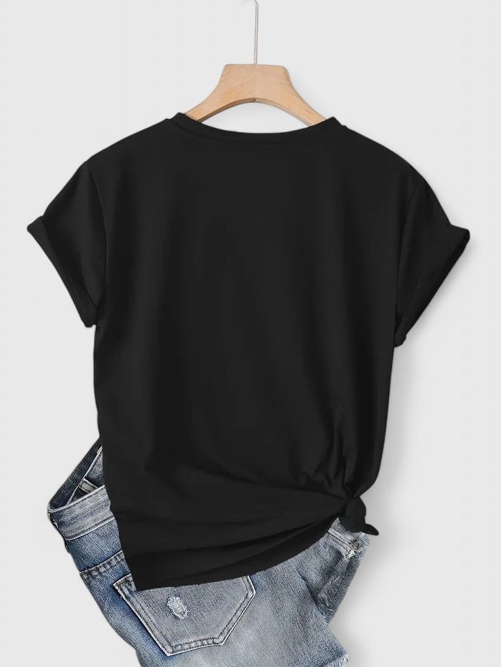 T-shirt Confortable à Manches Courtes Lea