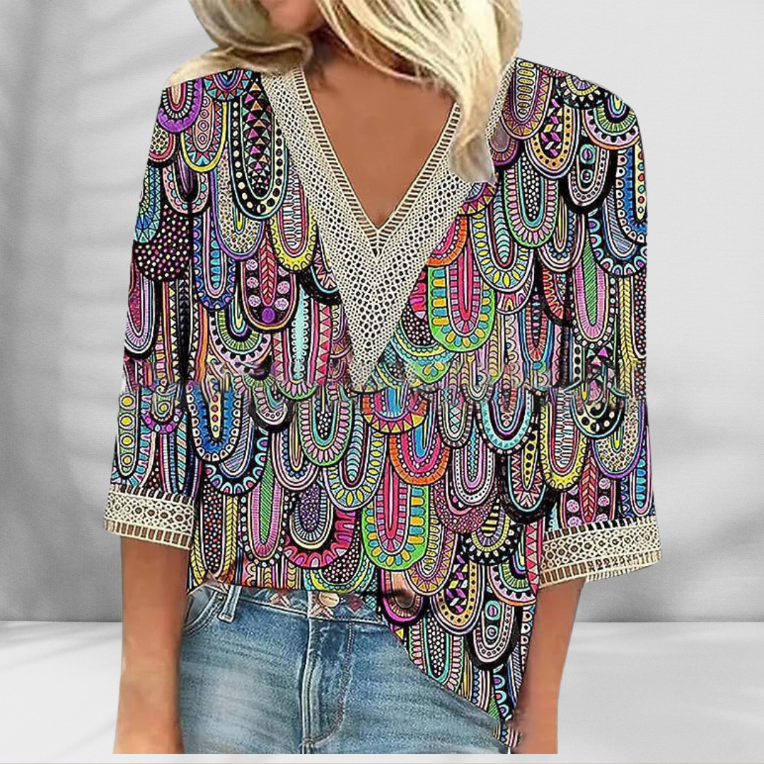 Blouse Boho Élégante Alis