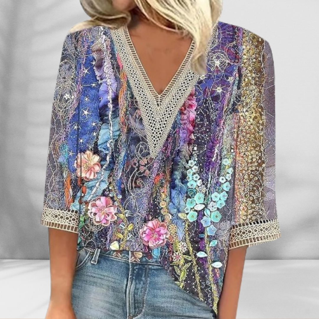 Blouse Boho Élégante Alis