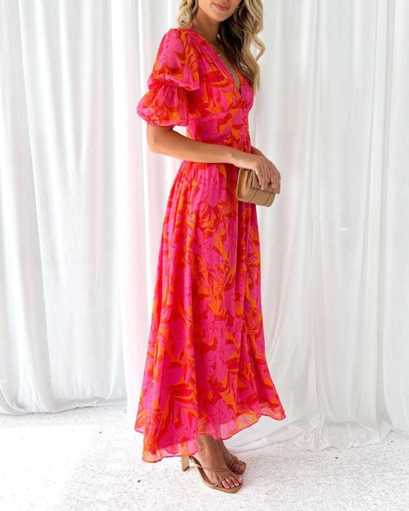 Robe Maxi Éclat Solaire