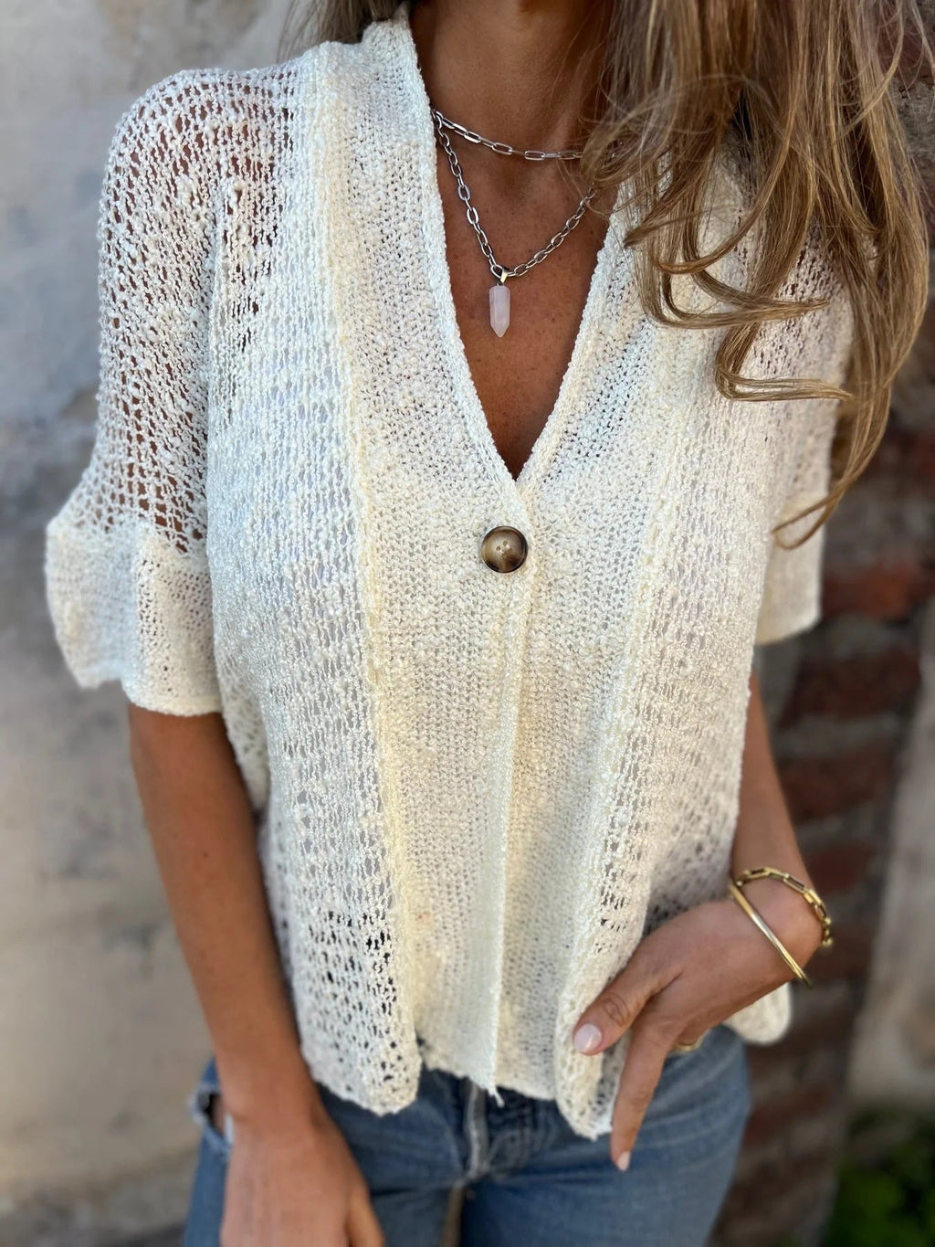 Gilet Aéré Élégant Claire