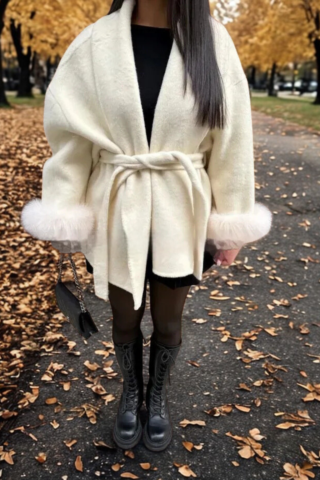 Manteau Fausse Fourrure