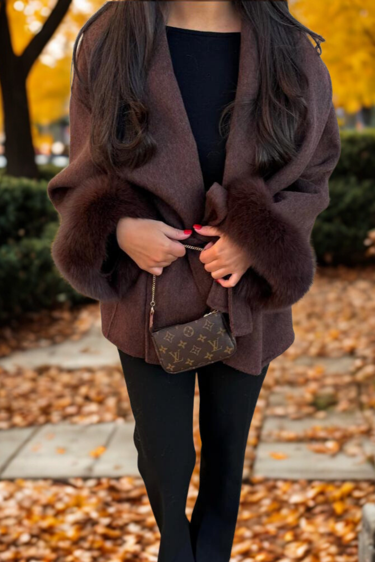 Manteau Fausse Fourrure
