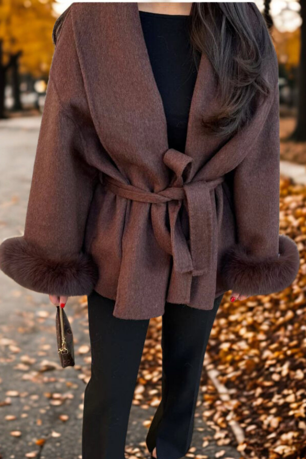 Manteau Fausse Fourrure