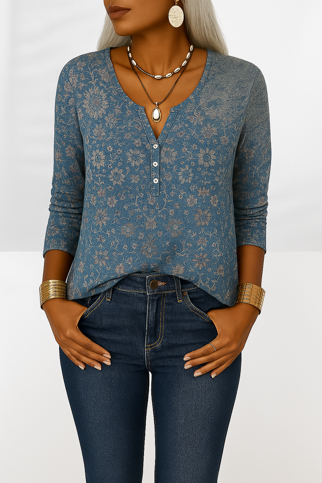 Blouse Boho Élégante Alina