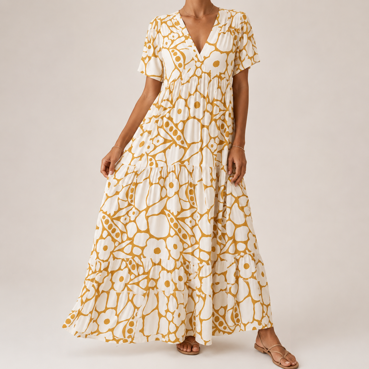 Robe Longue Bohème Élégante Clara
