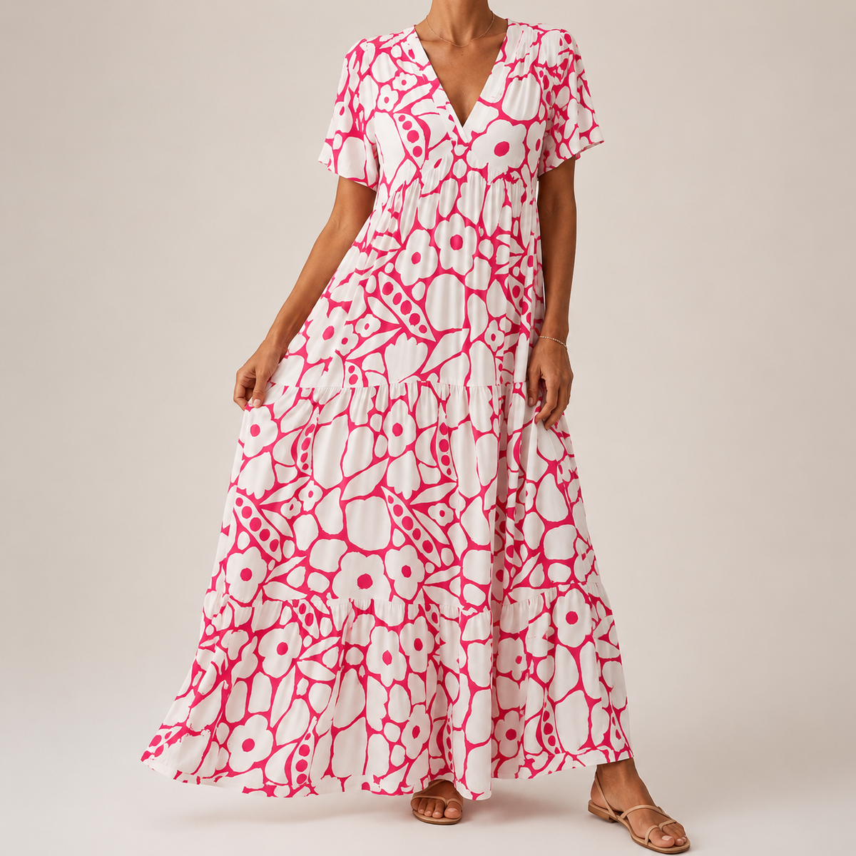 Robe Longue Bohème Élégante Clara