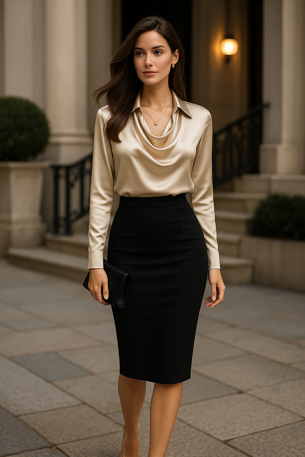 Celena - Élégante Blouse Polyvalente