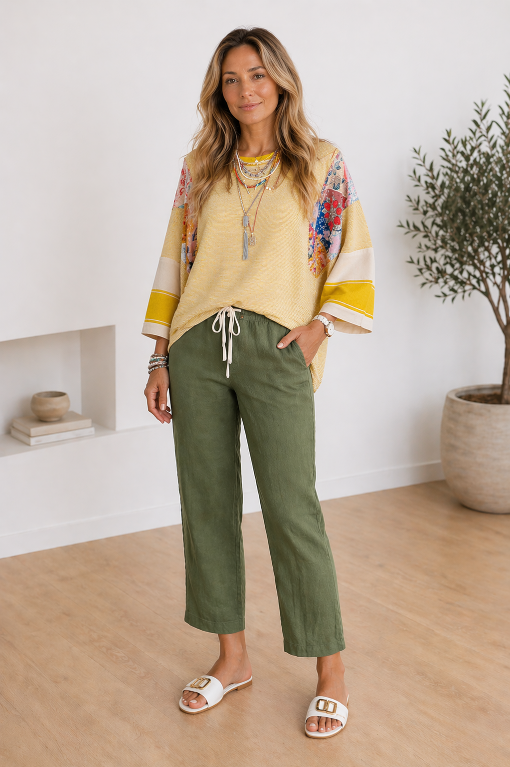 Pantalon Coupe Ample Barbara